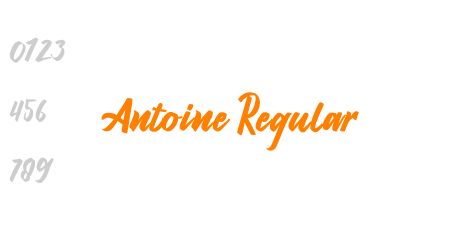 Antoine Regular