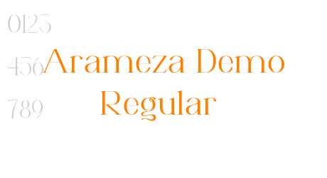 Arameza Demo Regular