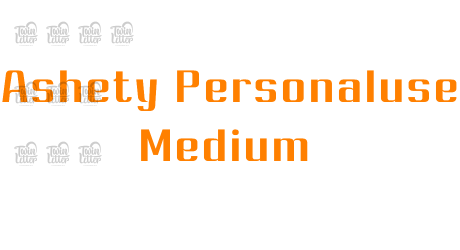 Ashety Personaluse Medium