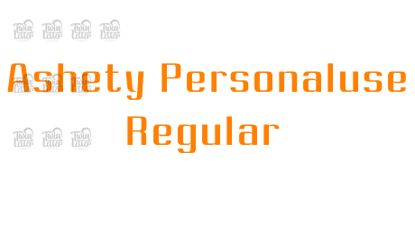 Ashety Personaluse Regular