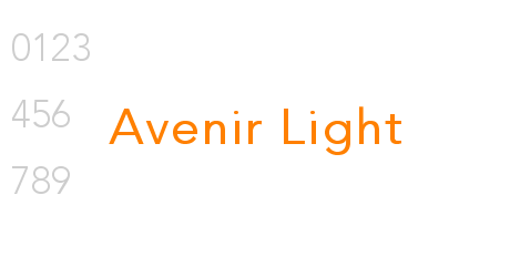 Avenir Light