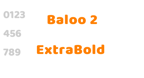 Baloo 2 ExtraBold