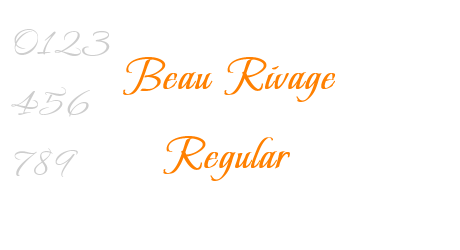 Beau Rivage Regular