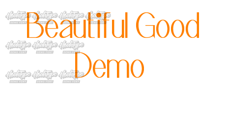 Beautiful Good Demo