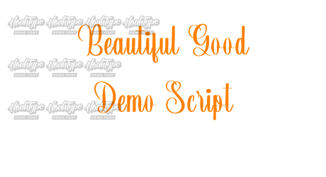 Beautiful Good Demo Script