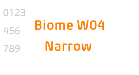 Biome W04 Narrow