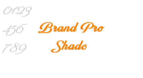 Brand Pro Shade