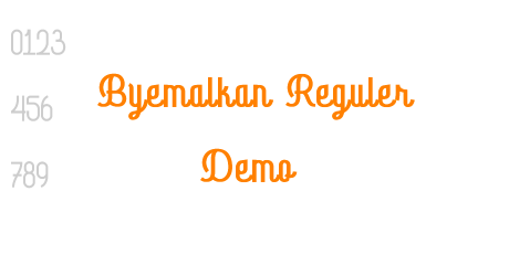 Byemalkan Reguler Demo