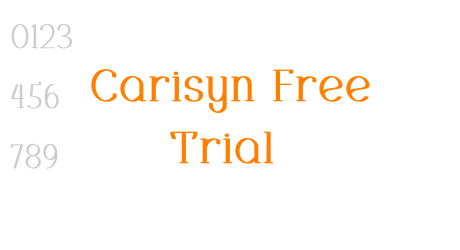 Carisyn Free Trial