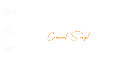 Casual Script