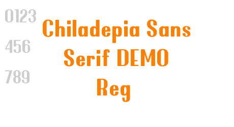 Chiladepia Sans Serif DEMO Reg