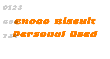 Choco Biscuit Personal Used