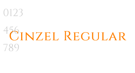 Cinzel Regular