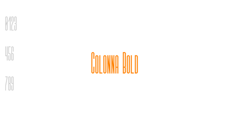 Colonna Bold