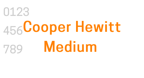 Cooper Hewitt Medium