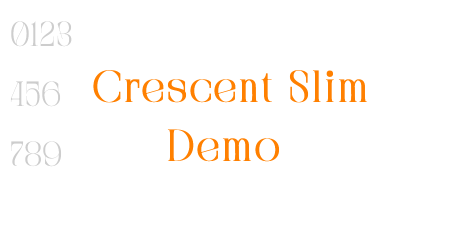 Crescent Slim Demo