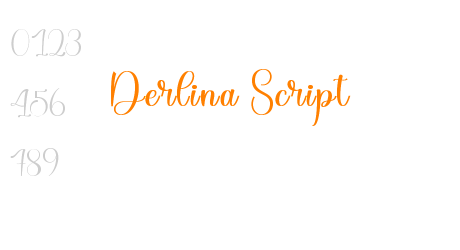 Derlina Script