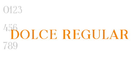 Dolce Regular