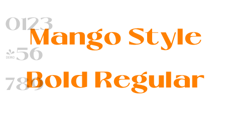 Mango Style Bold Regular