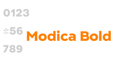 Modica Bold
