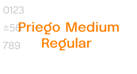 Priego Medium Regular