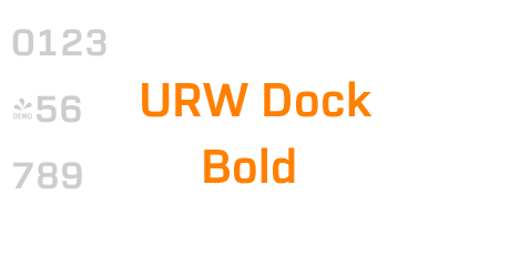 URW Dock Bold