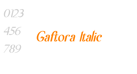 Gaftora Italic
