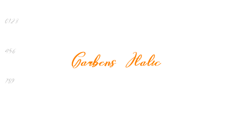 Garbens Italic