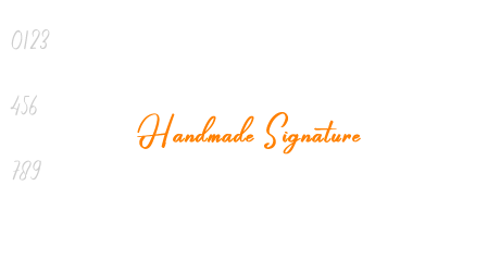 Handmade Signature