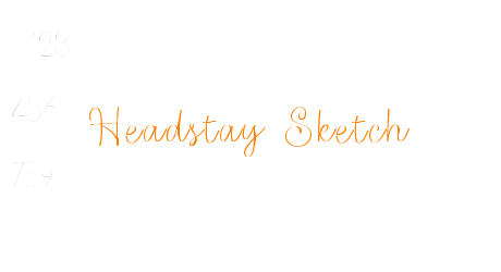 Headstay Sketch