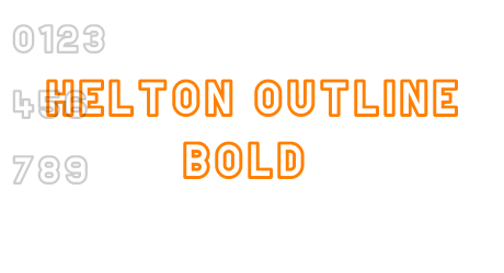 Helton Outline Bold