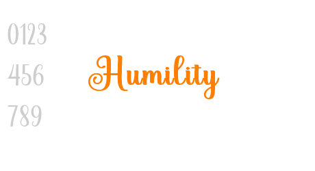 Humility