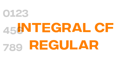 Integral CF Regular