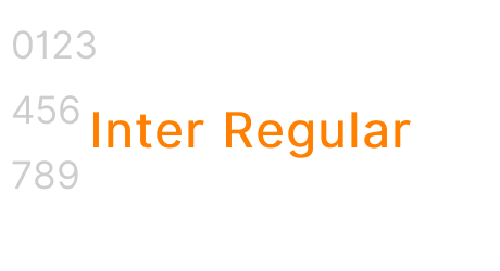 Inter Regular