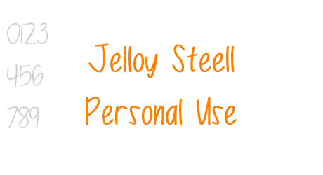 Jelloy Steell Personal Use