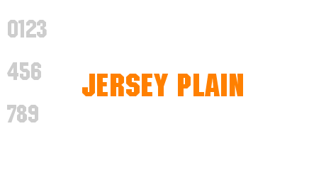 Jersey Plain
