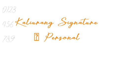 Kaliurang Signature – Personal