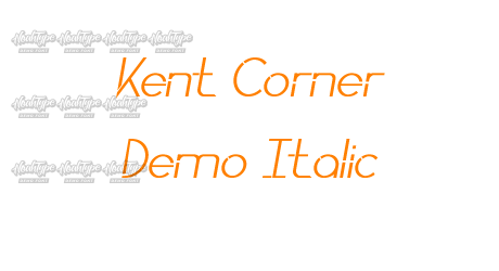 Kent Corner Demo Italic