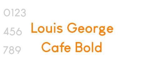 Louis George Cafe Bold