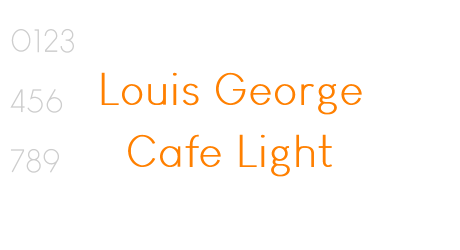 Louis George Cafe Light