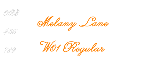 Melany Lane W01 Regular