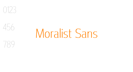 Moralist Sans
