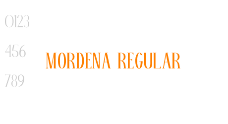 Mordena Regular