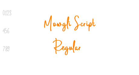 Mowgli Script Regular