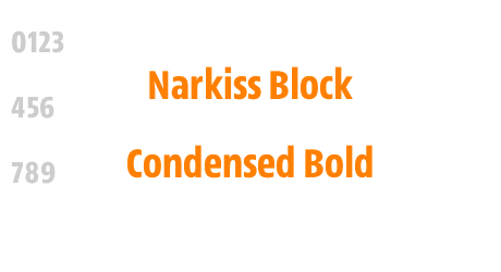 Narkiss Block Condensed Bold