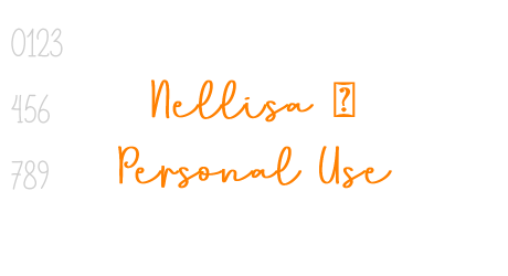 Nellisa – Personal Use