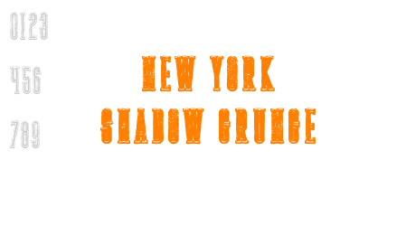 New york shadow grunge
