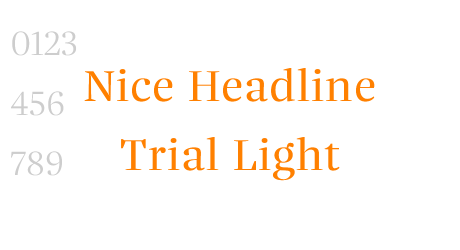 Nice Headline Trial Light