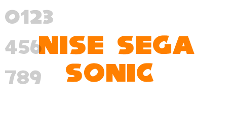 Nise Sega Sonic