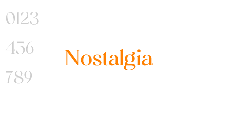 Nostalgia